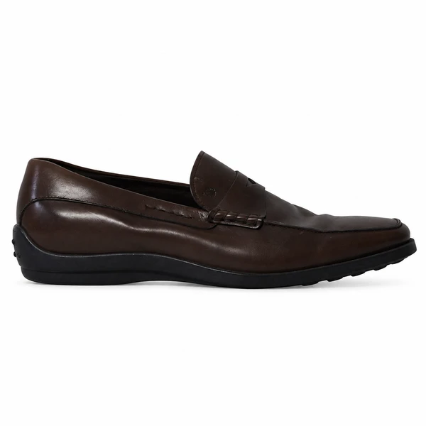 Tod’s Penny Loafers in Brown Leather