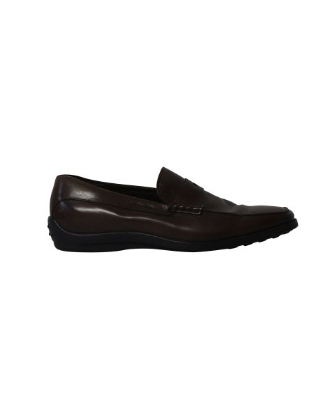 Tod’s Penny Loafers in Brown Leather
