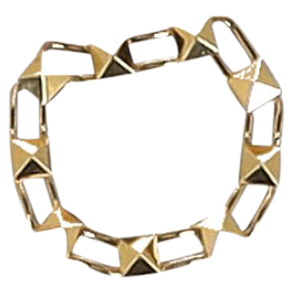 Valentino Rockstud Bracelet in Gold Metal