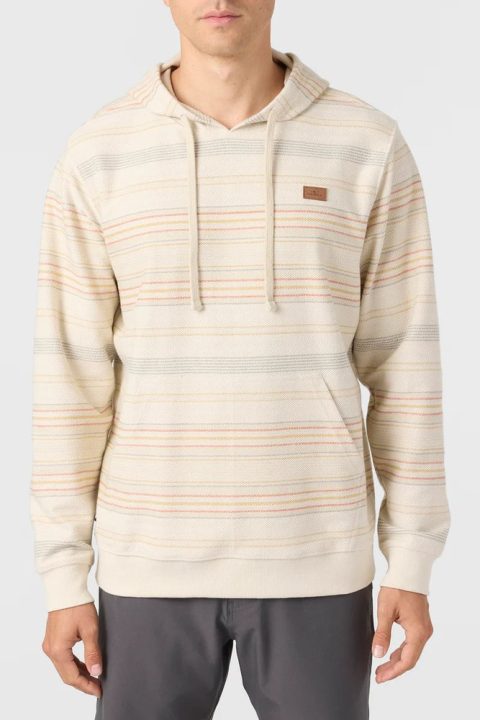 O’Neill Bavaro Stripe Pullover Hoodie – Men’s