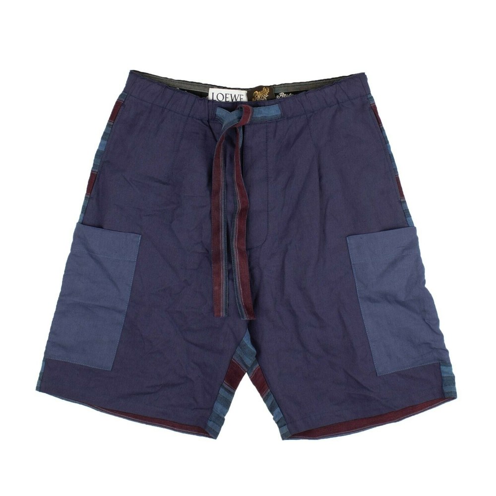 Indigo Cargo Shorts