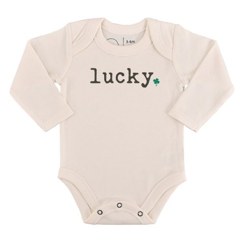 long sleeve graphic bodysuit | lucky