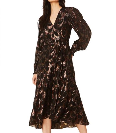 Mirabella Dress In Sparkle Scallop