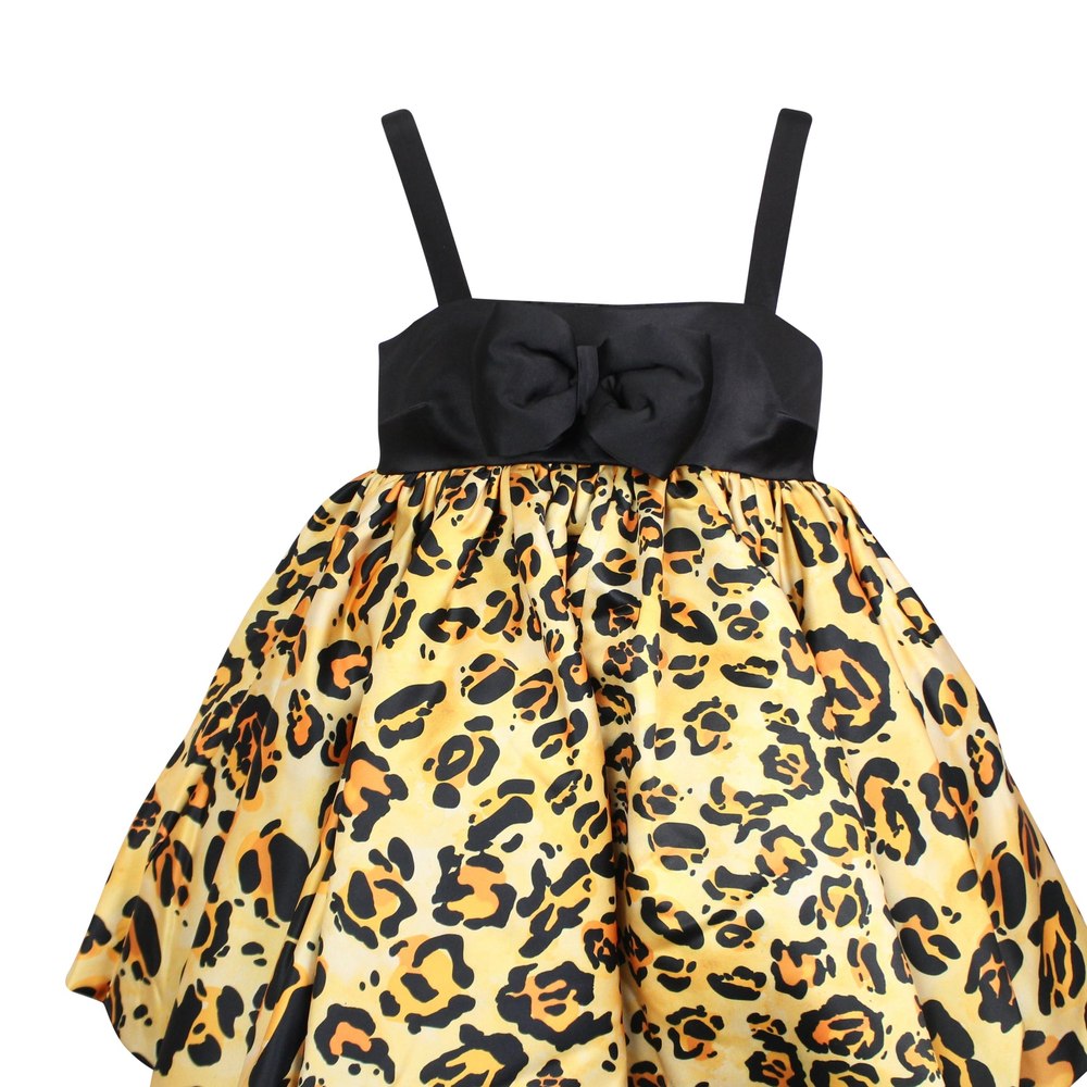 Richard Quinn Leopard Puffball Dress – Leopard