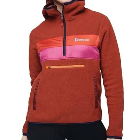 Women’s Teca Fleece Hooded Half-Zip Jacket In Colorado