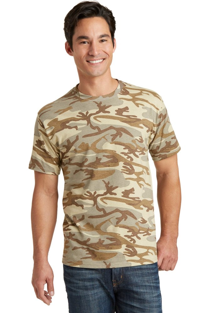 Port & Company Men’s Core Cotton Camo Tee