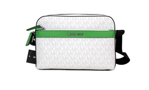 Michael Kors Cooper Small Bright Palm Signature PVC Utility Crossbody Women’s Bag