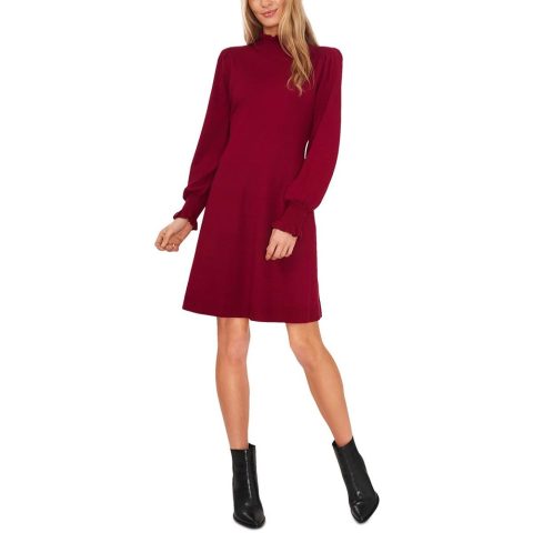 Ruffled Midi Sweaterdress