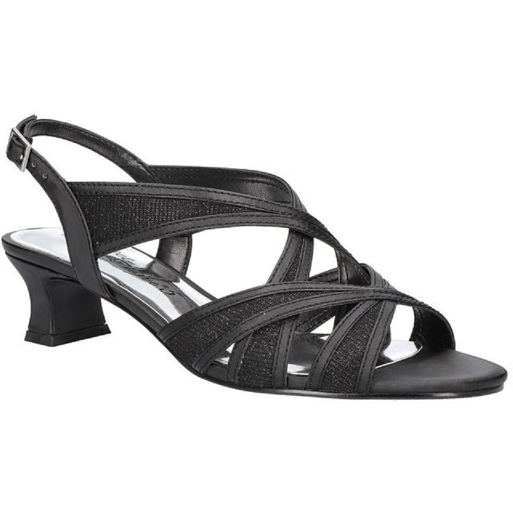 Tristen Shimmer Criss Cross Slingback Sandals