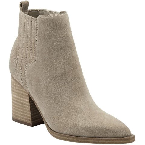 Matter Padded Insole Pointed Toe Ankle Boots