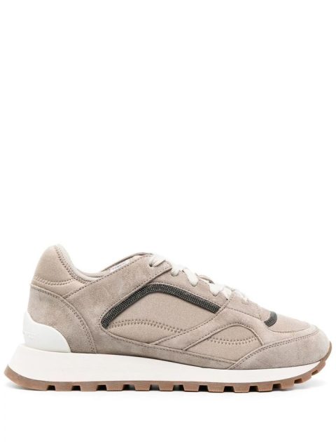 Brunello Cucinelli Women’s Sneakers In Beige