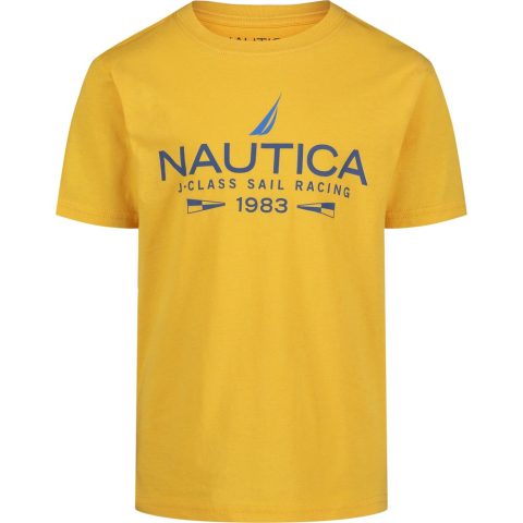 Nautica Little Boys’ J-Class Racing Graphic T-Shirt (4-7)
