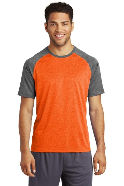 Sport-Tek Men’s Heather-On-Heather Contender Tee