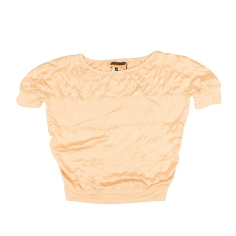 Davide Cenci Viscose Blend T-Shirt – Peach