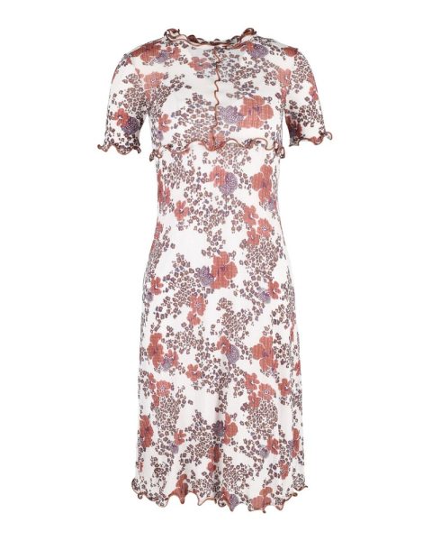 See by Chloé Dress See by Crepe Midi Dress in Floral Print Polyester
