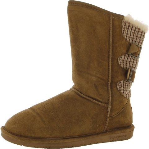 Boshie Suede Faux Fur Lined Winter & Snow Boots