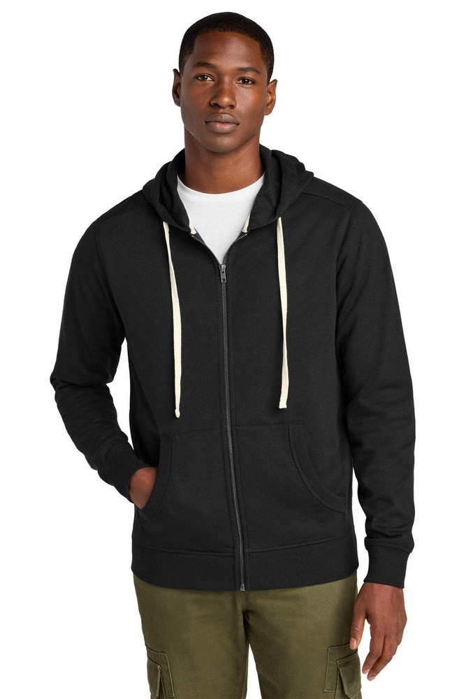 District Men’s Re-Fleece Full-Zip Hoodie DT8102