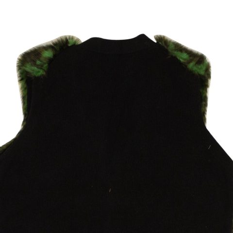 Opening Ceremony Leopard Faux Fur Vest – Multi