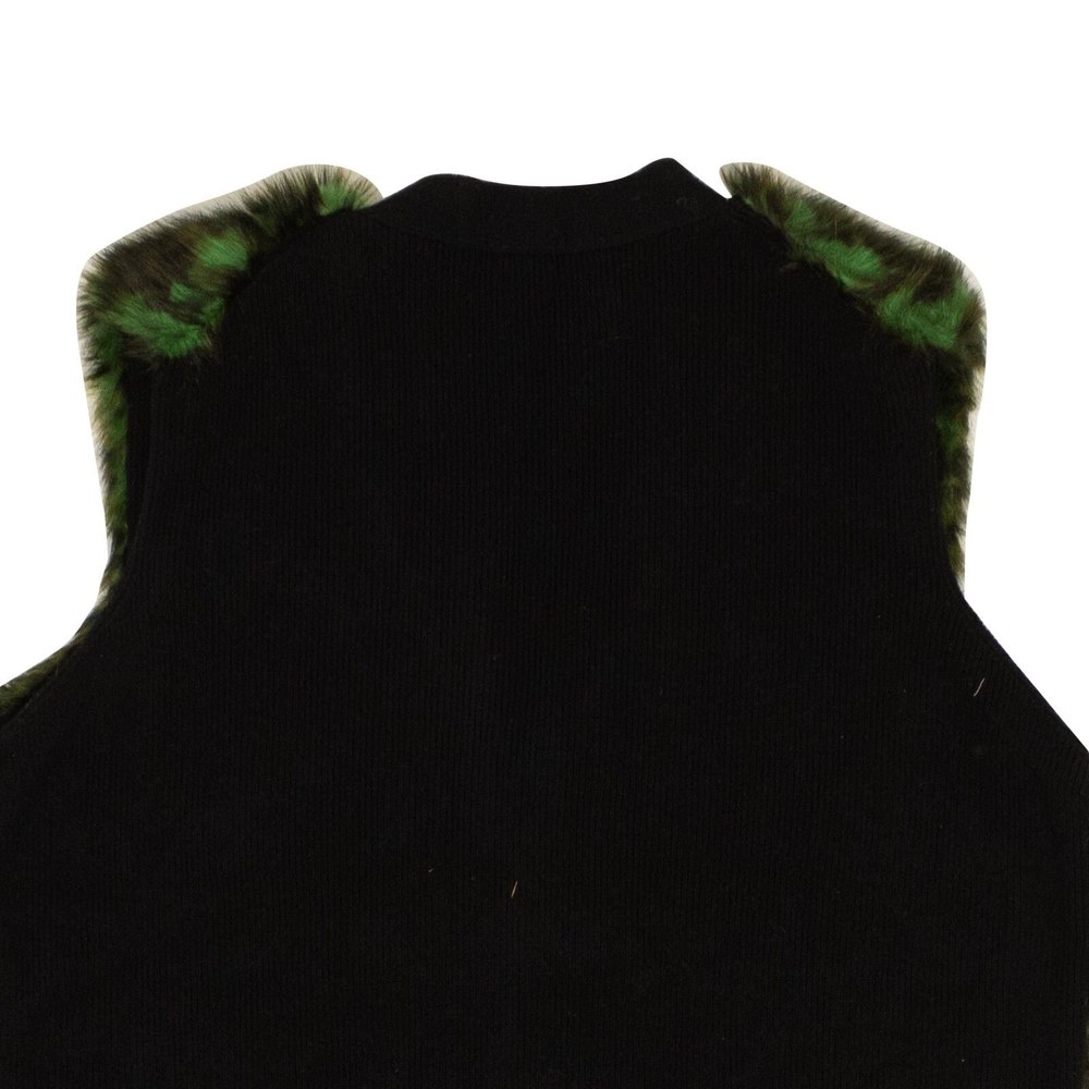 Opening Ceremony Leopard Faux Fur Vest – Multi