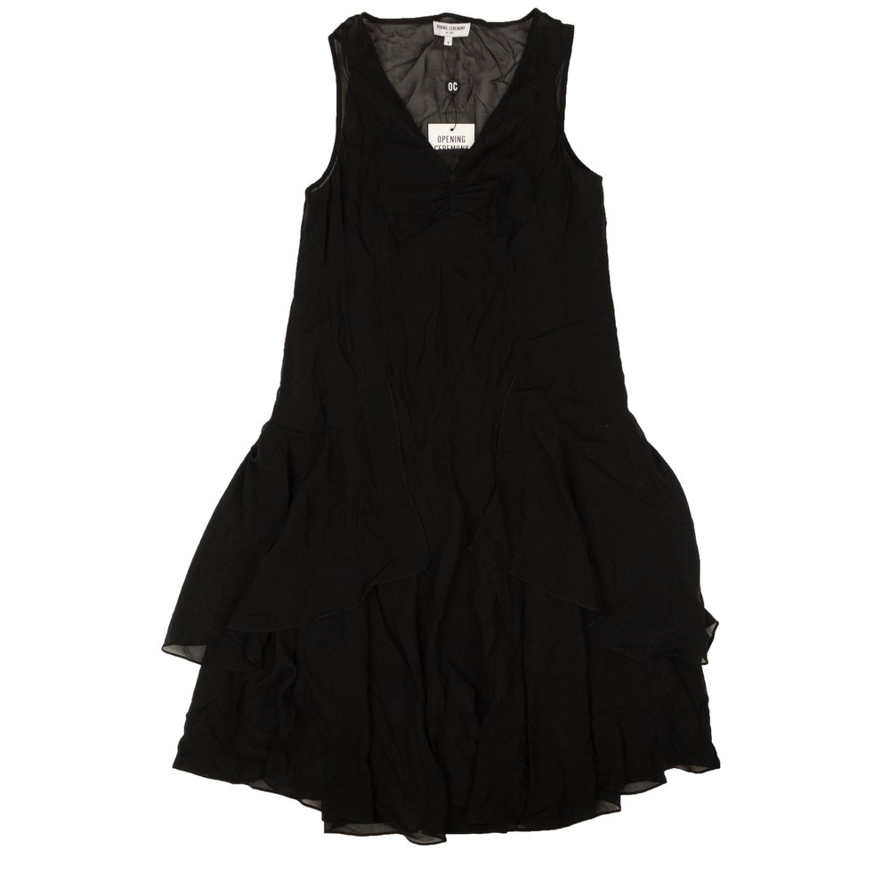 Opening Ceremony Chiffon Dress – Black