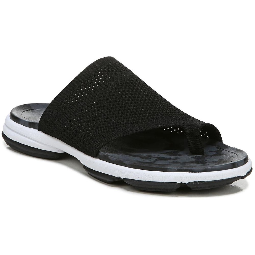 Desi Knit Toe Loop Slide Sandals
