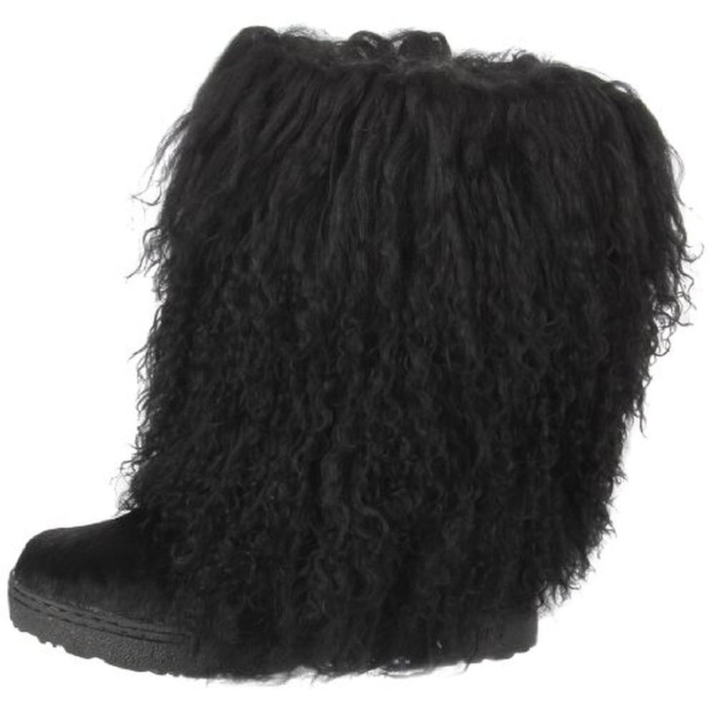 Boetis II Lamb Fur Mid-Calf Boots Shoes