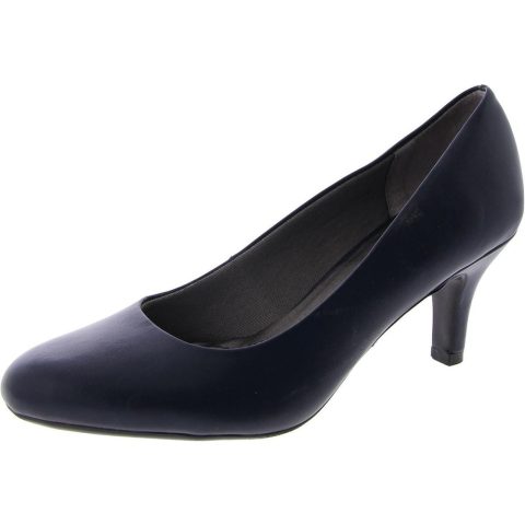 Parigi Faux Leather Heels Pumps