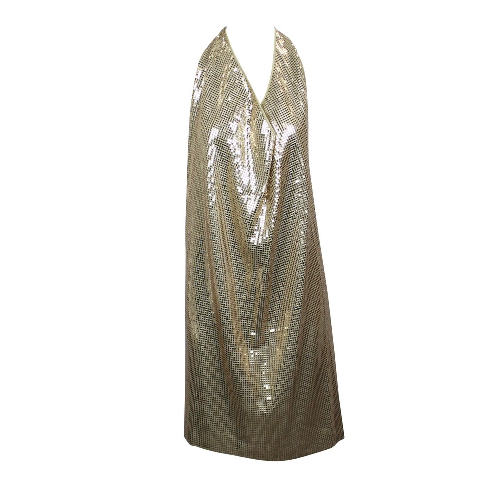 Bottega Veneta Sequin Dress – Gold