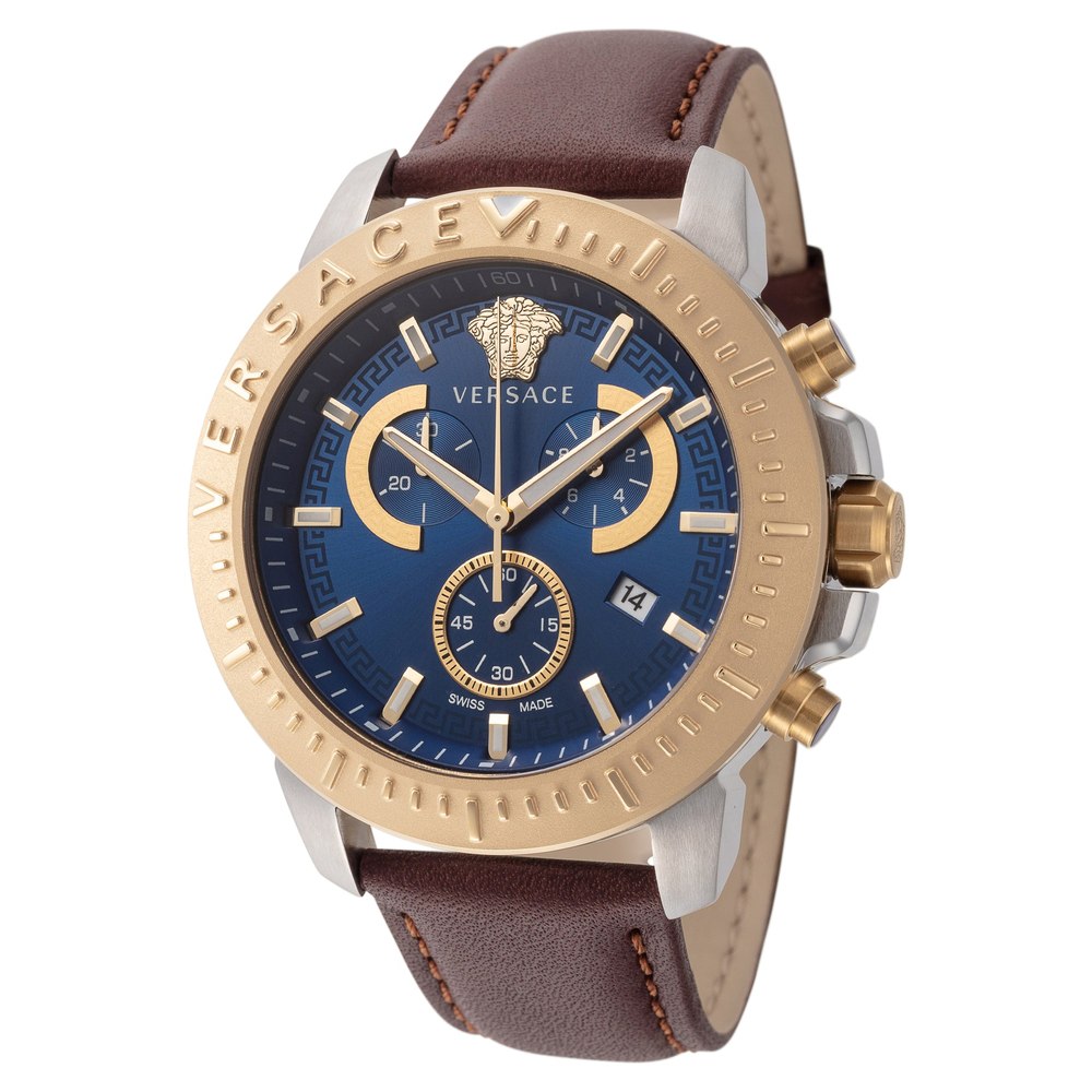 Versace Men’s 45mm Brown Quartz Watch