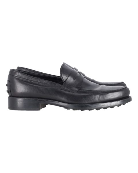 Tod’s Penny Loafers in Black Leather
