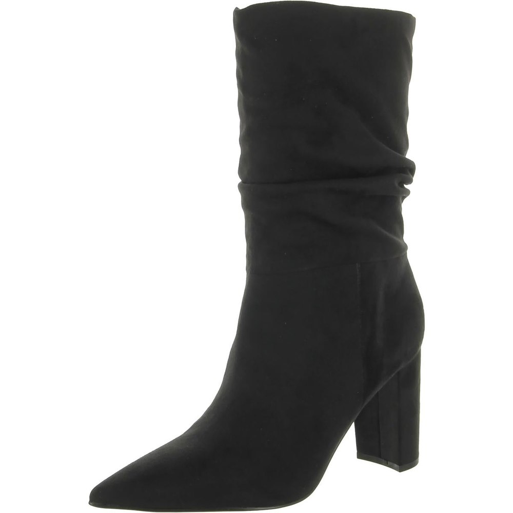 Unni 2 Faux Suede Slouchy Mid-Calf Boots
