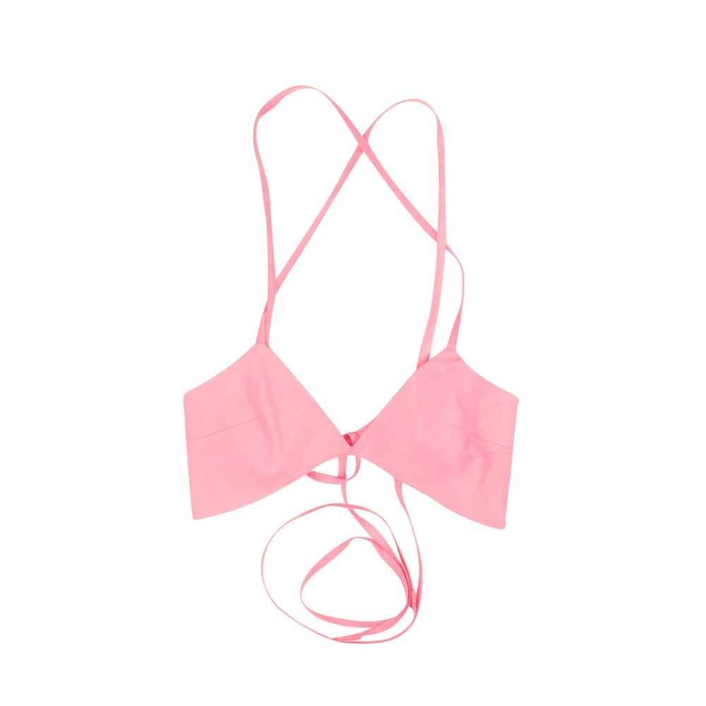 Wurst Croossed Back Bra – Pink