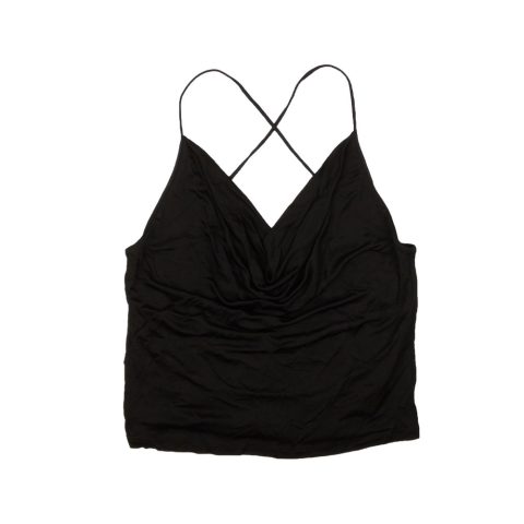 Opening Ceremony Cowl Neck Top – Black
