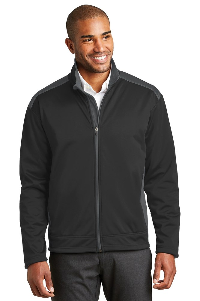 Port Authority Men’s Two-Tone Soft Shell Jacket. J794