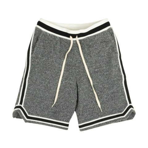 John Elliott Fur Terry Game Shorts – Charcoal Gray