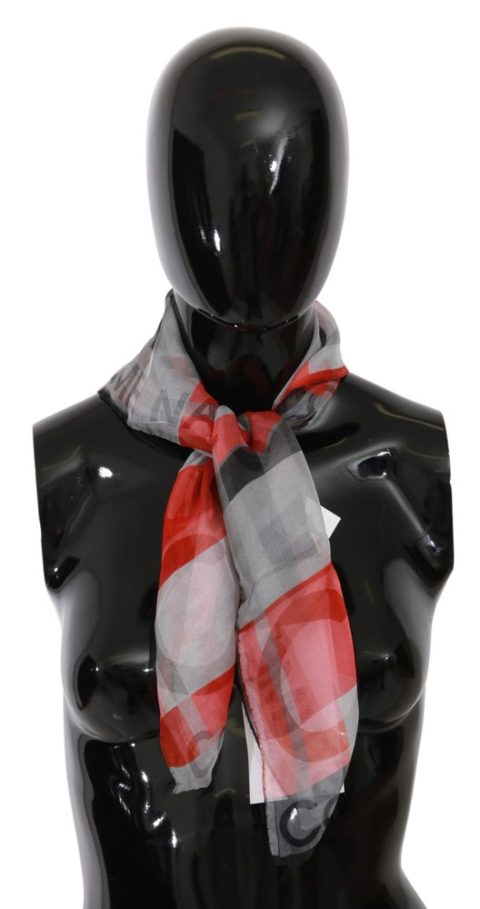 Costume National  100% Silk Branded Women’s Scarf