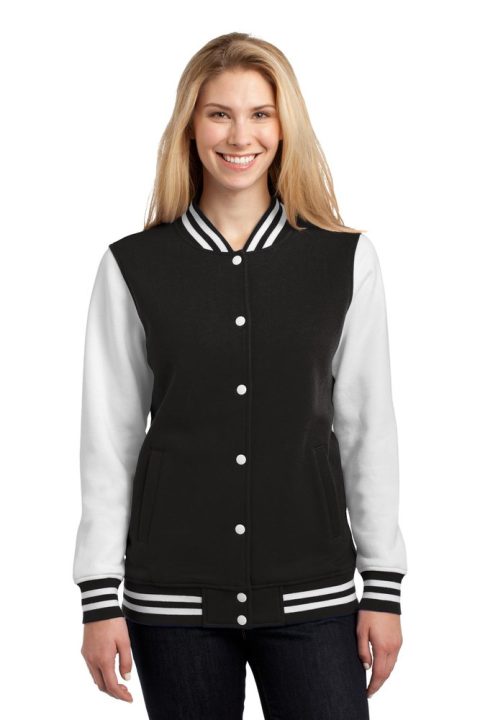 Sport-Tek Women’s Fleece Letterman Jacket