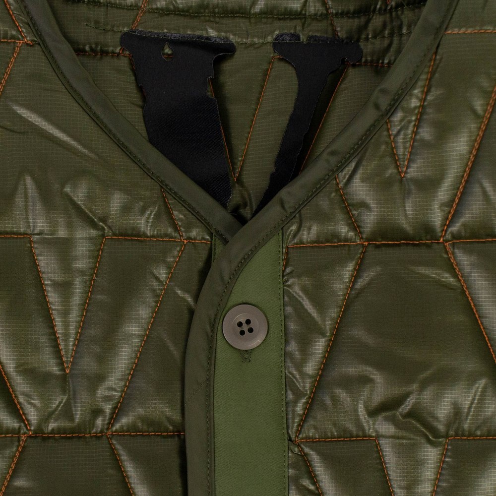 Vlone Quilted Jacket – Green