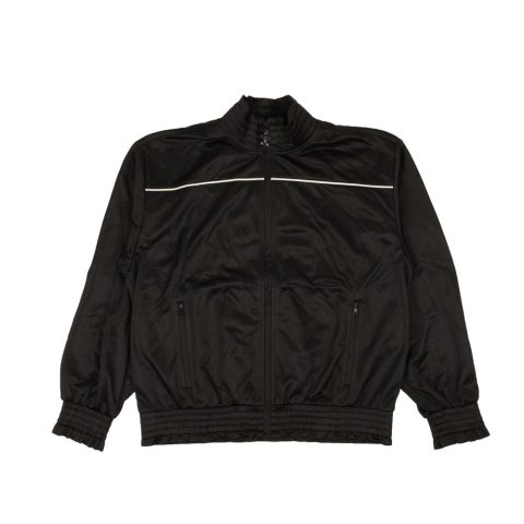 Opening Ceremony Ruffle Smocked Track Jacket – Black