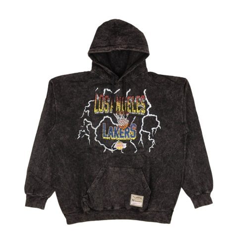 Mitchell & Ness Nba Vintage Lightning Knicks Hoodie – Black