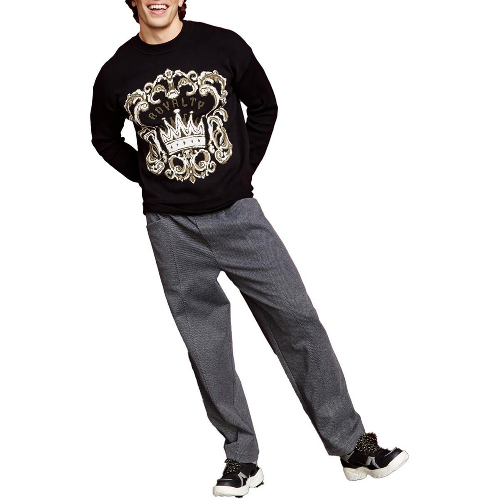 Logo Pullover Crewneck Sweater