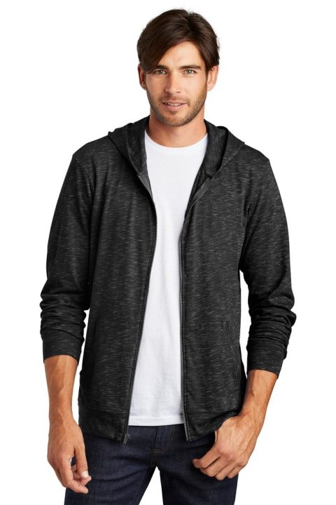 District Medal Full-Zip Hoodie. DT565