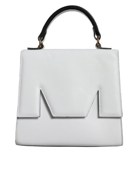 MSGM Bovine Leather Top Handle HandWomen’s Satchel Purse Women’s Bag (Pre-Owned)