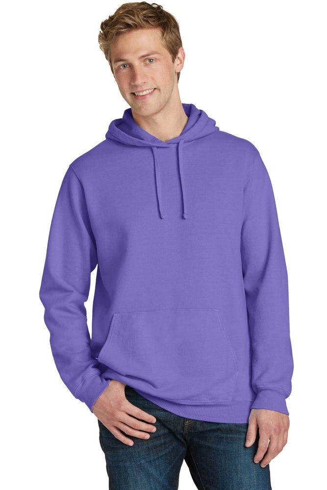 Port & Company – Men’s Beach Wash Garment-Dyed Pullover Hooded Sweatshirt