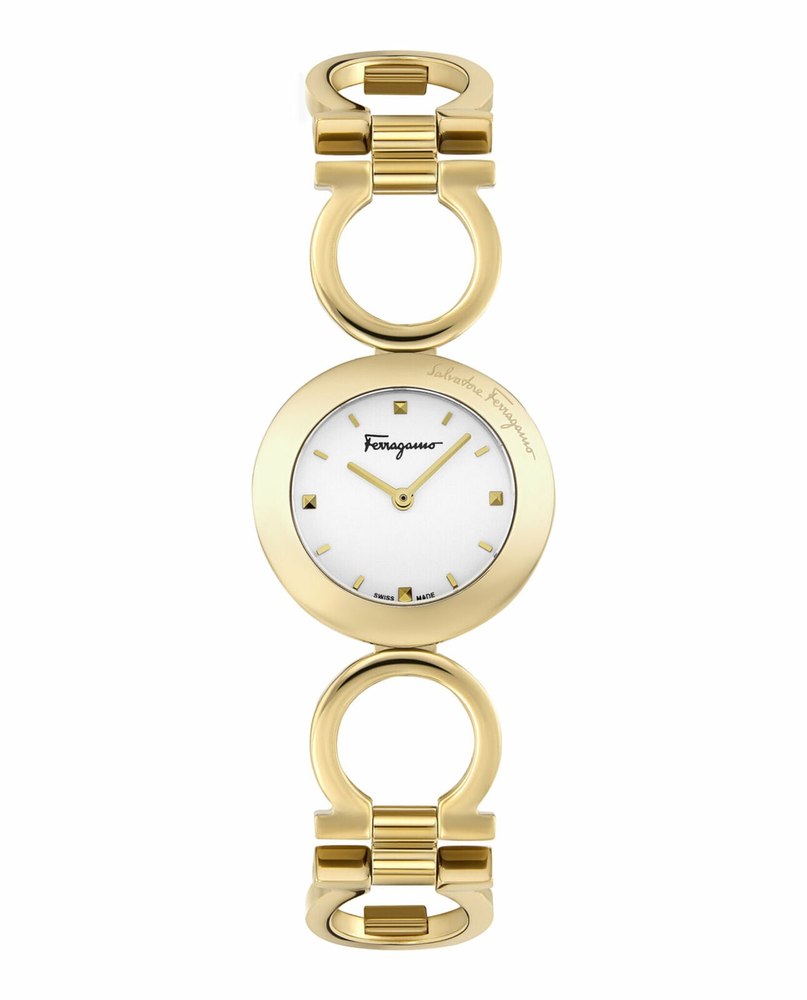 Ferragamo Women’s 28mm Silver Quartz Watch