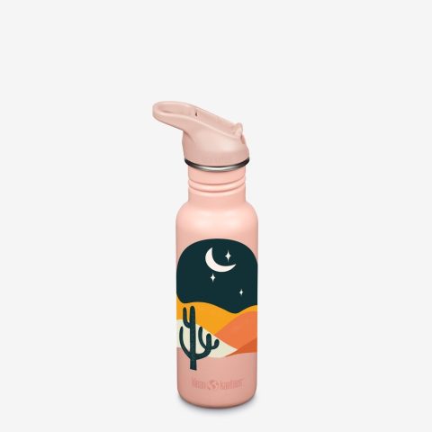 Klean Kanteen Stainless Steel 18oz Classic with Flip Seal Sport Cap – Bohemian Nights