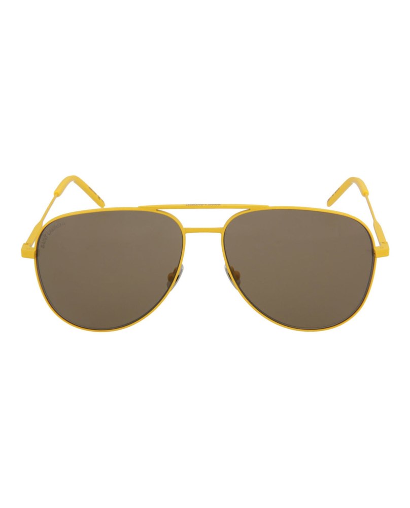 Aviator-Style Metal Sunglasses
