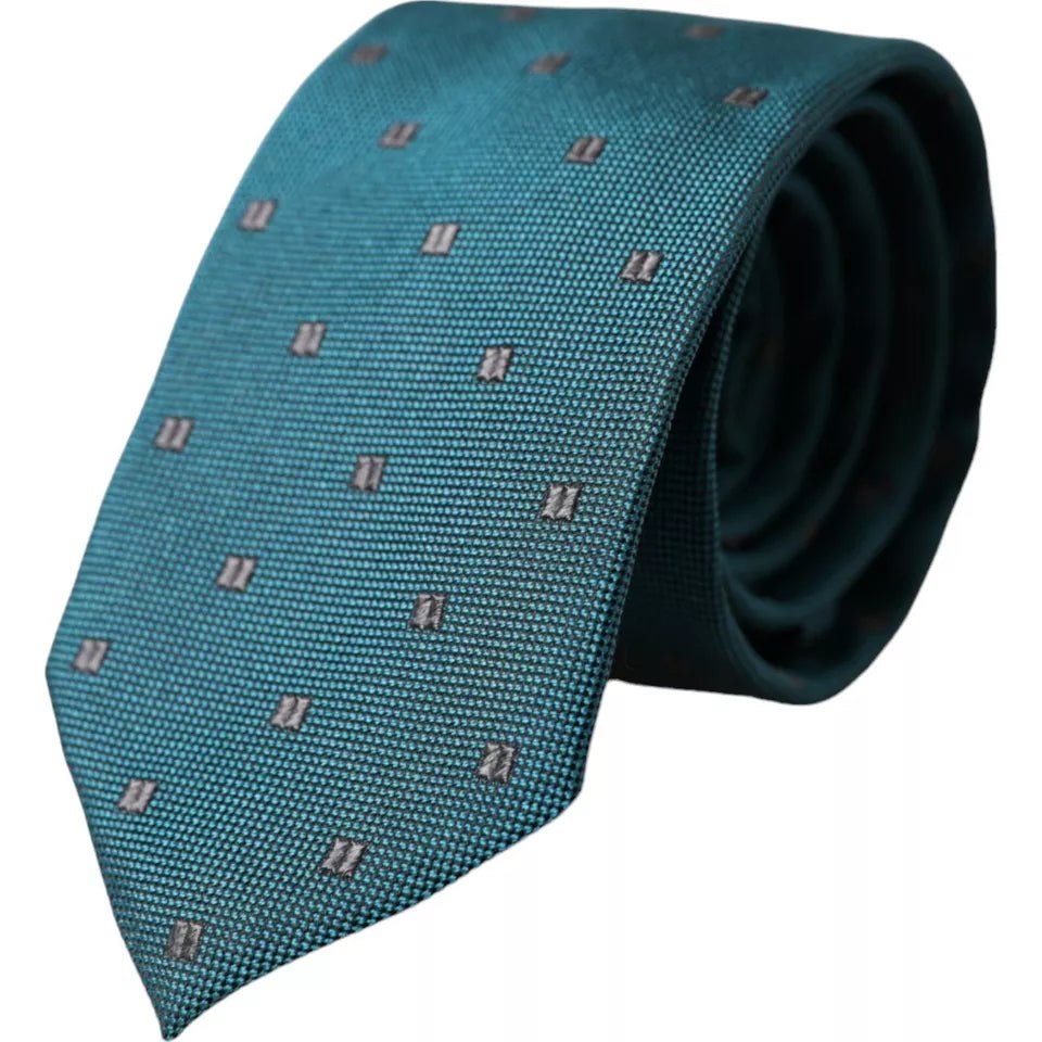 Dolce & Gabbana Patterned Silk Adjustable Men Men’s Tie