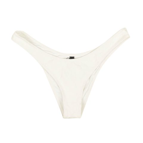 Reine Olga Leaf Brigitte Bikini Bottoms – White