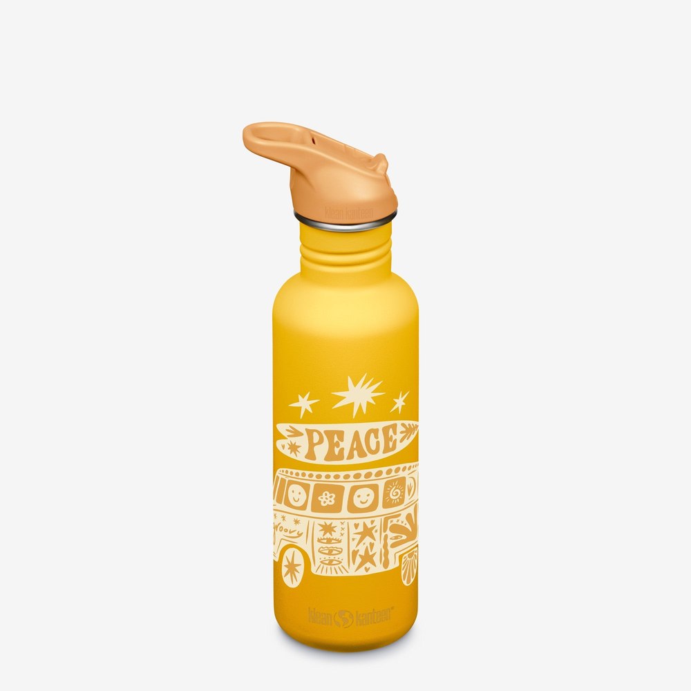 Klean Kanteen 27oz Classic with Flip Seal Sport Cap – Hippie Bus